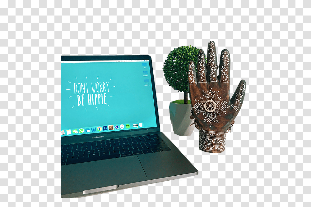 Henna Desk Netbook, Laptop, Pc, Computer, Electronics Transparent Png