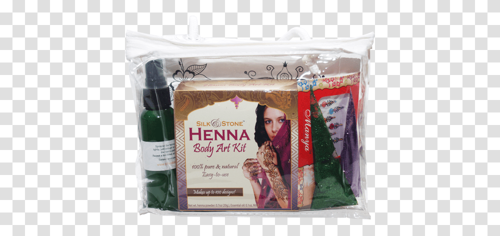 Henna Party Kit Manicure, Person, Food, Plant, Bag Transparent Png
