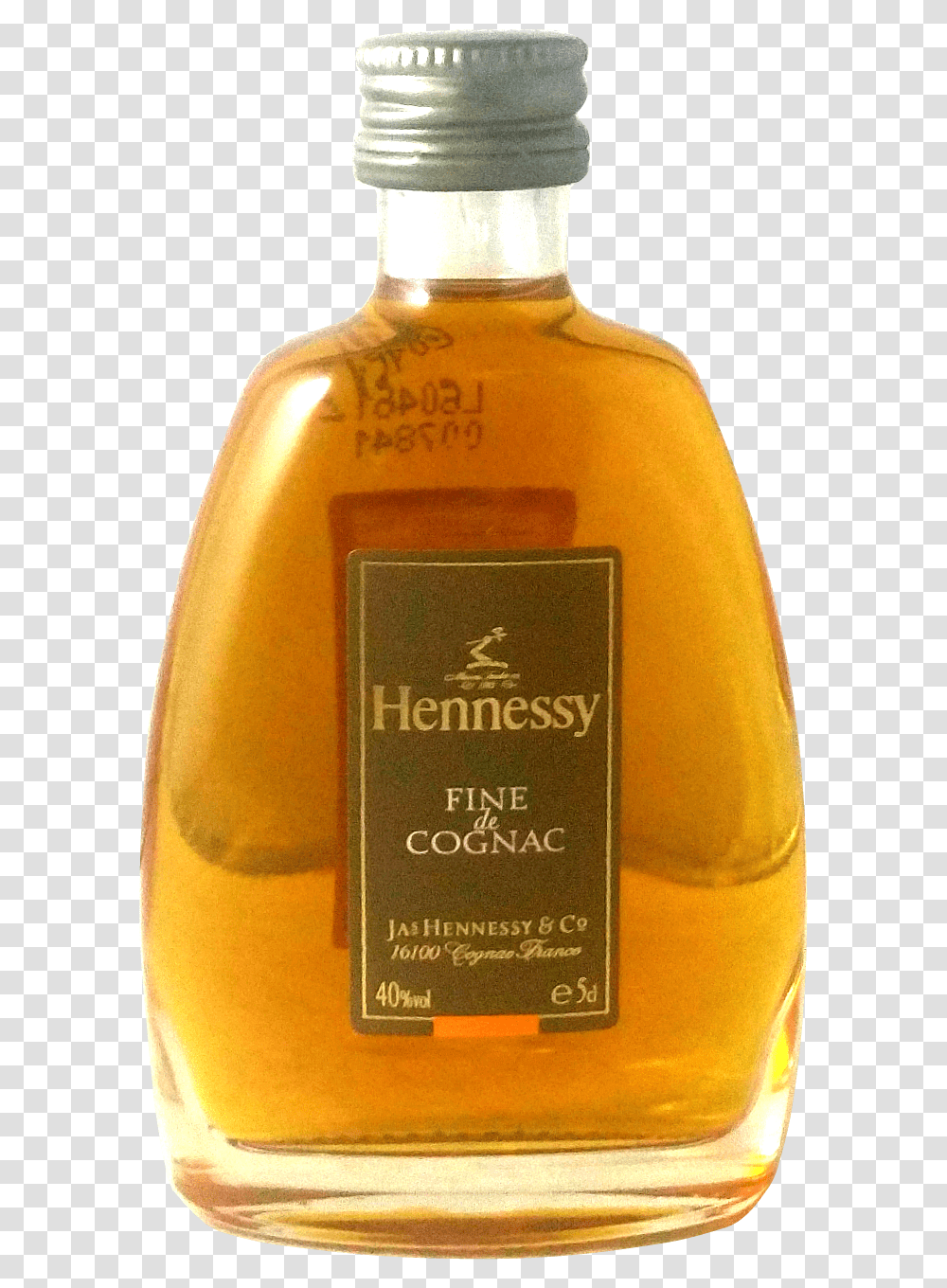 Hennessy Fine De Cognac Mini Domaine De Canton, Bottle, Beer, Alcohol, Beverage Transparent Png