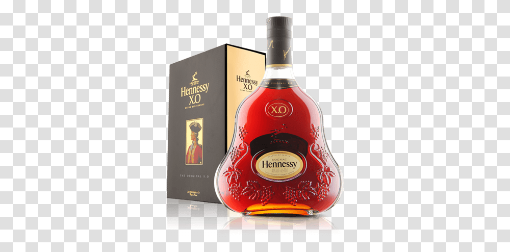 Hennessy Xo Cognac In Branded Gift Box Liqueur, Liquor, Alcohol, Beverage, Drink Transparent Png