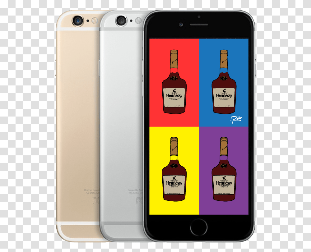 Henny Warhol 2014 Iphone, Mobile Phone, Electronics, Cell Phone, Liquor Transparent Png