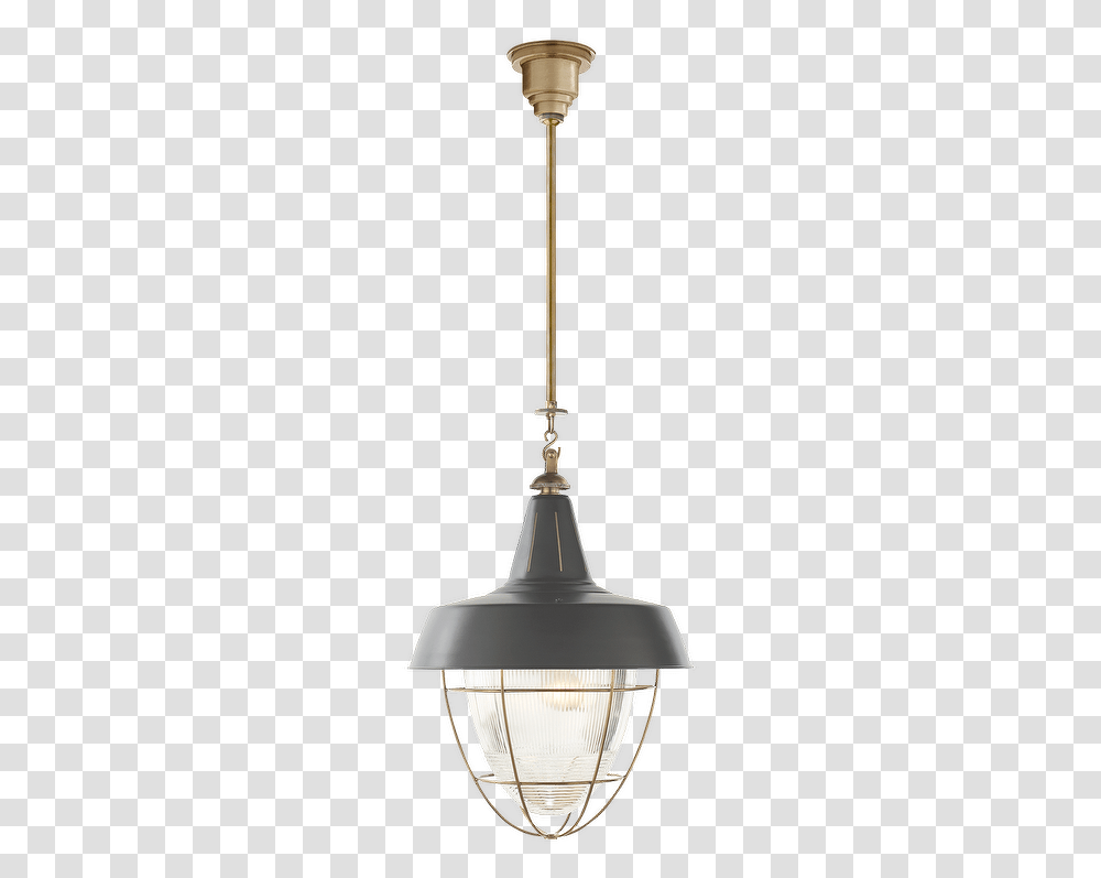 Henry Industrial Hanging Light In Hand Rubbed Antique, Lamp, Light Fixture, Ceiling Light, Bronze Transparent Png