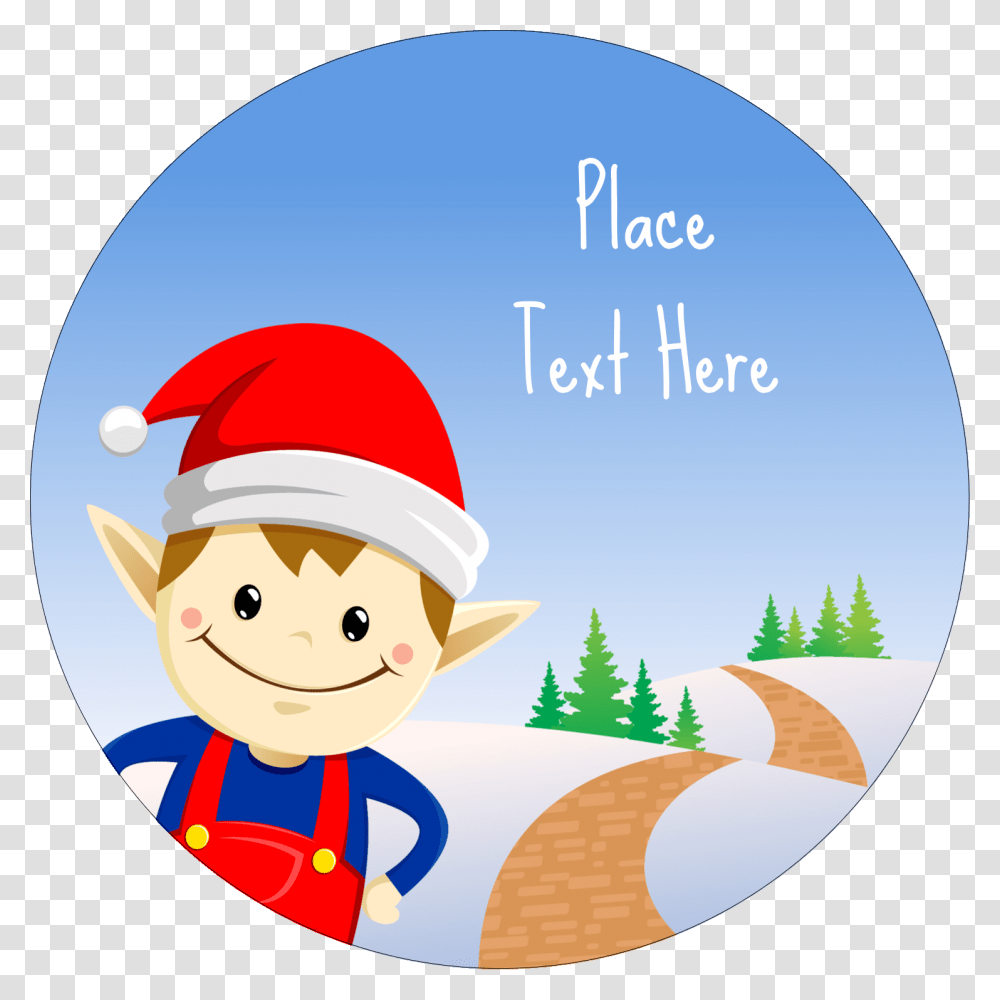 Henry Is Avery S Secret Holiday Weapon He's A Cute Cartoon, Word, Elf, Label Transparent Png