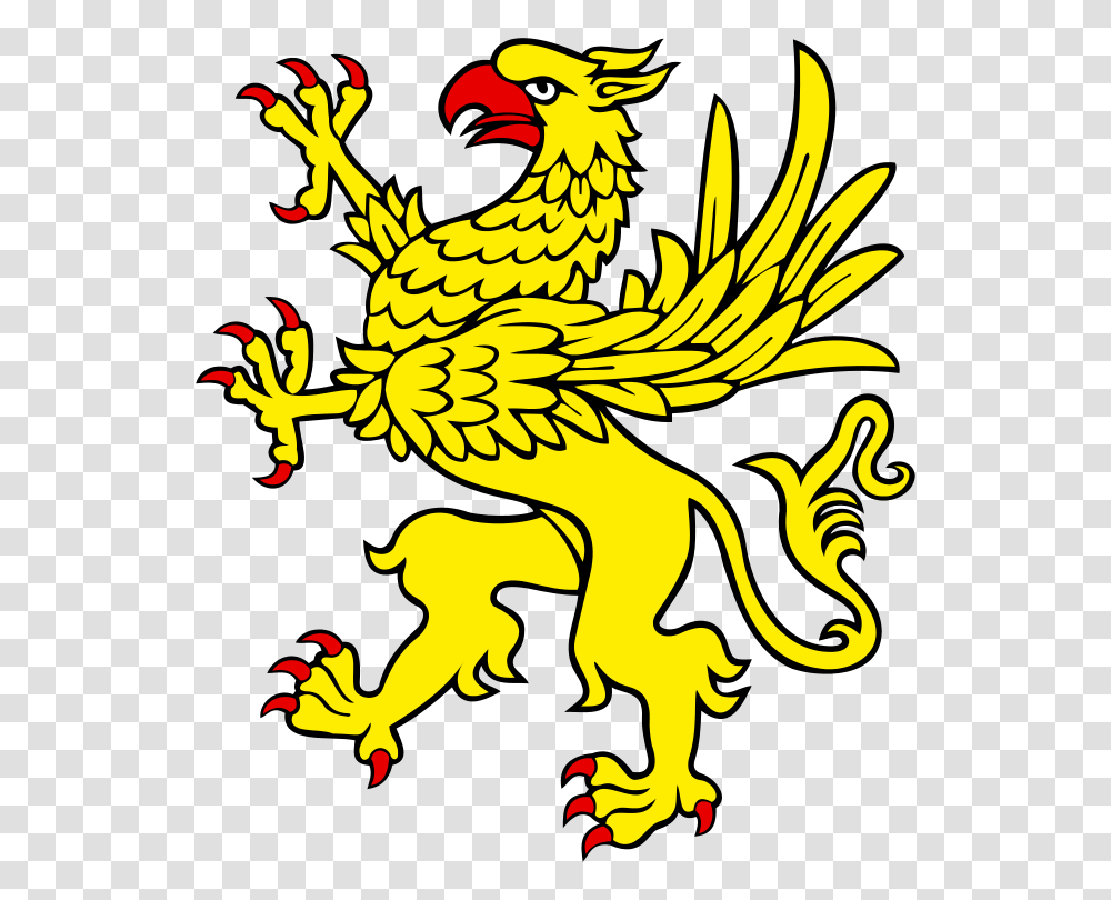 Heraldic Figures, Dragon Transparent Png