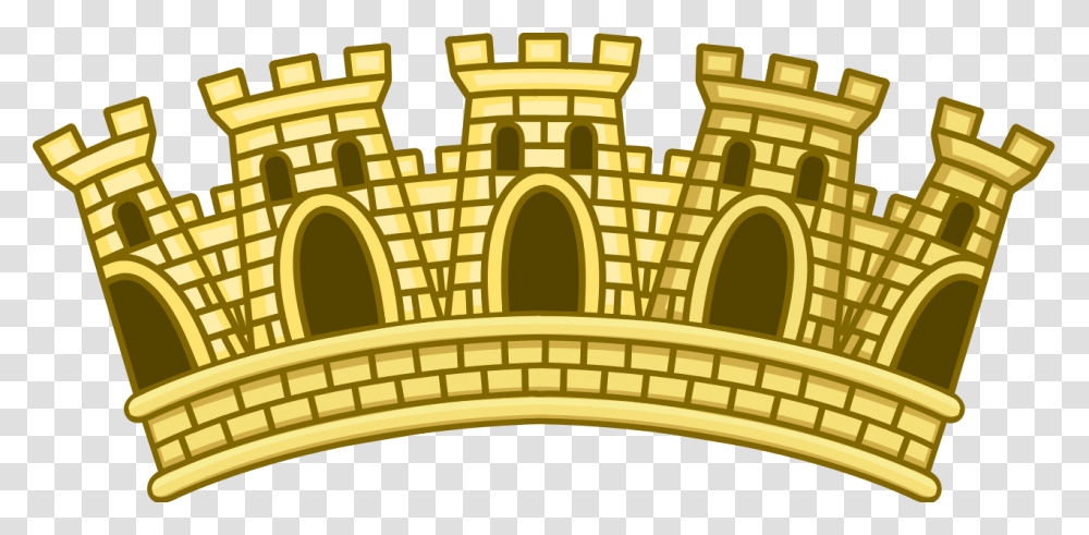 Heraldic Mural Crown, Staircase, Building, Architecture Transparent Png