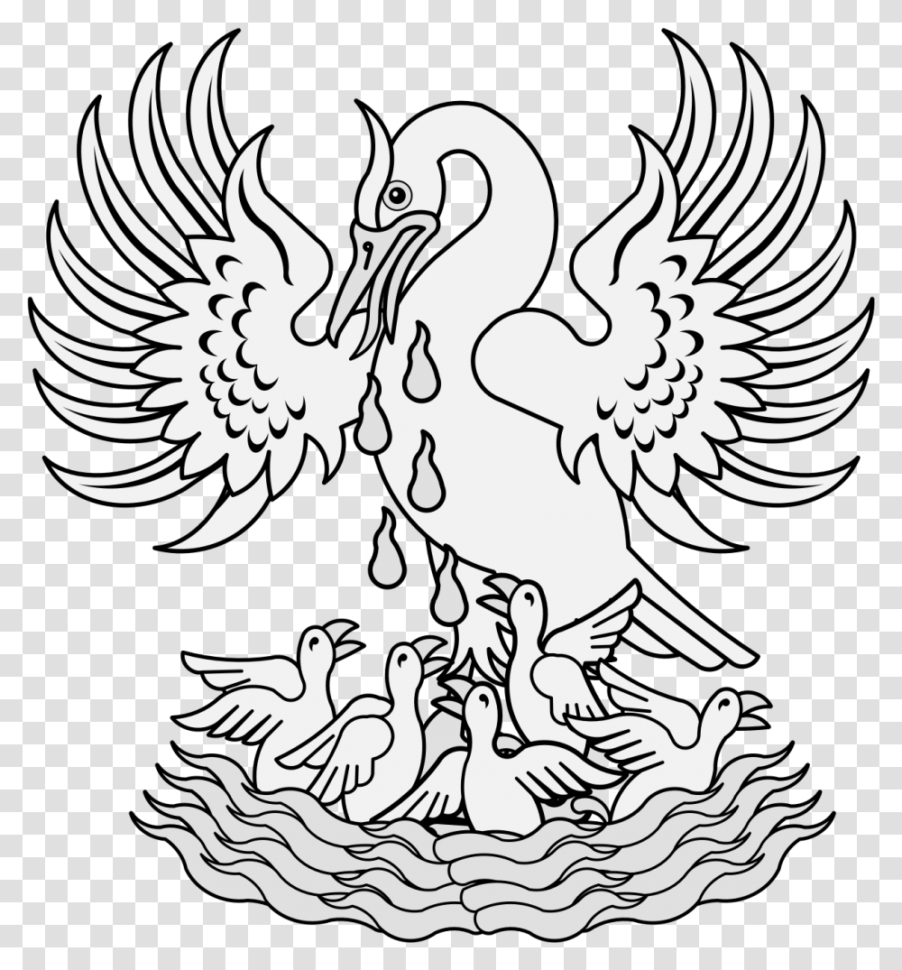 Heraldic Pelican, Eagle, Bird, Animal Transparent Png