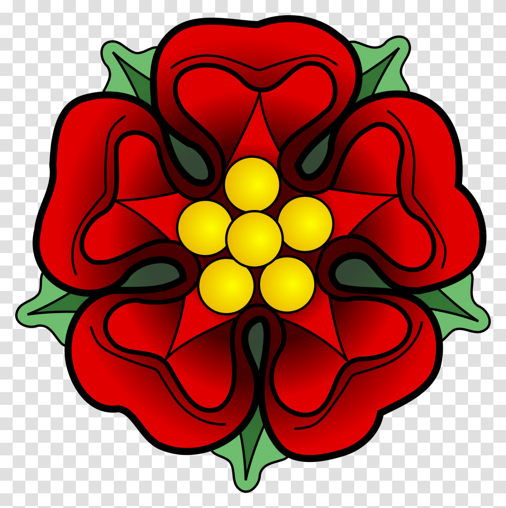 Heraldic Rose Big Image Tudor Rose Large, Ornament, Pattern, Fractal, Dynamite Transparent Png