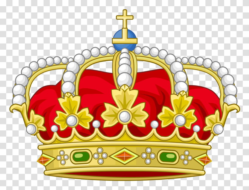 Heraldic Royal Crown Of Spain Spanish Crown, Accessories, Accessory, Jewelry, Birthday Cake Transparent Png
