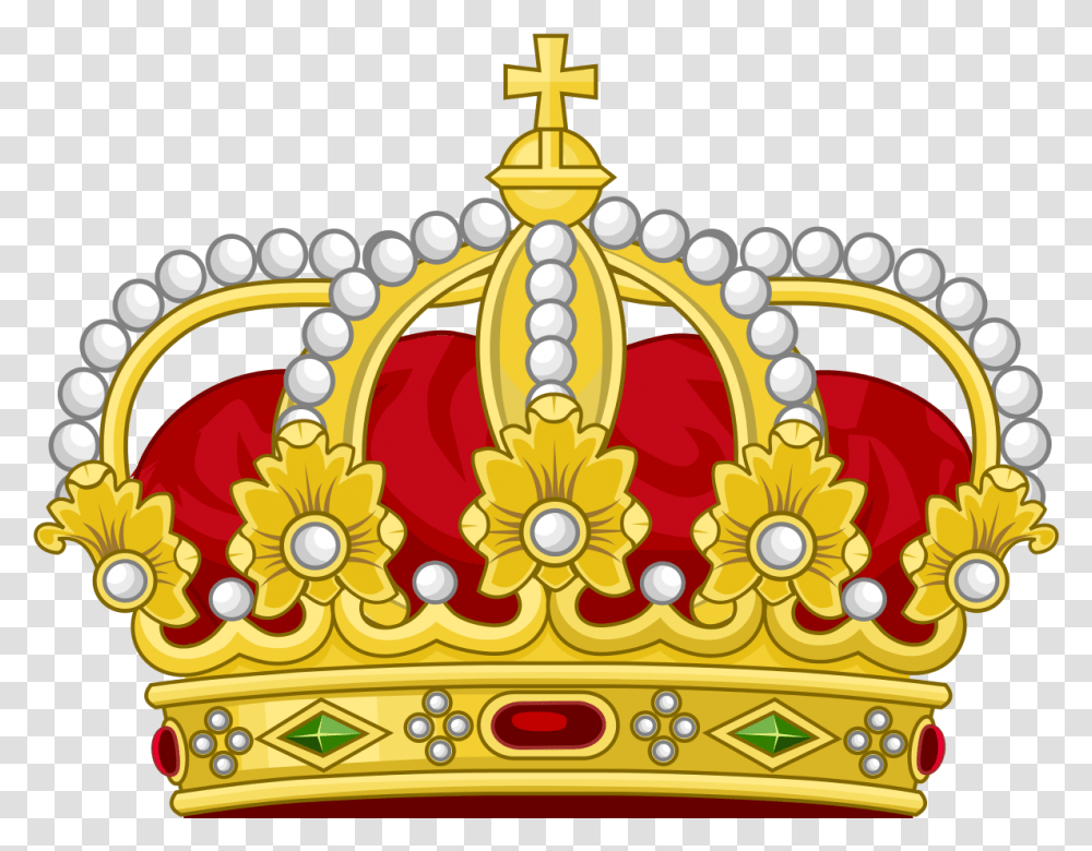 Heraldic Royal Crown Of The King Background Royal Crown Clip Art, Accessories, Accessory, Jewelry, Chandelier Transparent Png