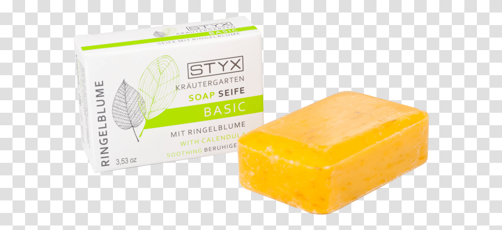 Herb Garden Marigold Soap 100 G Soap, Food, Box, Butter, Text Transparent Png