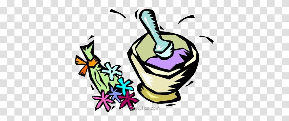 Herbal Medicine With Mortar And Pestle Royalty Free Vector Clip, Bird, Sweets, Food Transparent Png