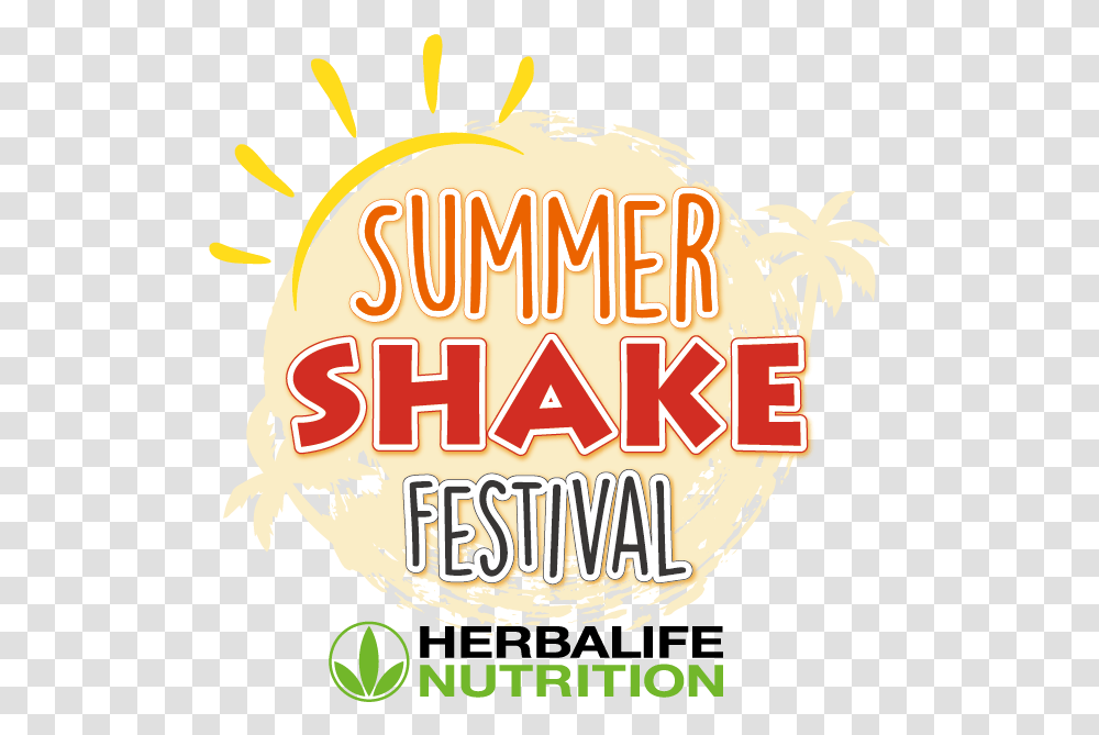 Herbalife Summer Shake Festival Logo, Poster, Advertisement, Flyer, Paper Transparent Png
