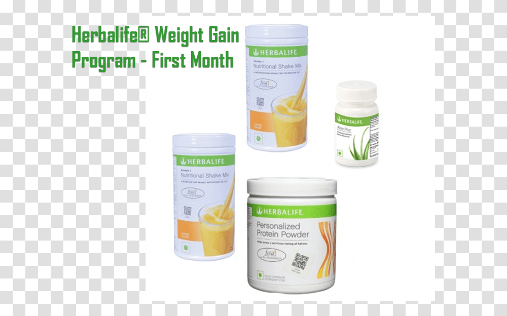 Herbalife Weight Gain Program Herbalife Nutrition Weight Gain Products, Paint Container, Plant, Food, Flower Transparent Png