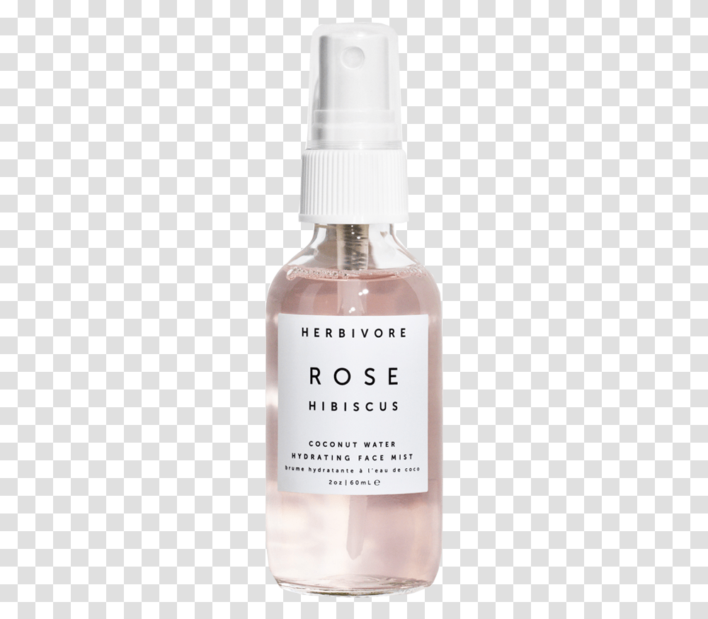Herbivore Botanicals Rose Hibiscus Hydrating Face Mist, Milk, Beverage, Bottle, Mixer Transparent Png