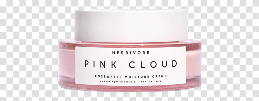 Herbivore Pink Cloud Rosewater Moisture Crme, Box, Bottle, Cosmetics, Aluminium Transparent Png