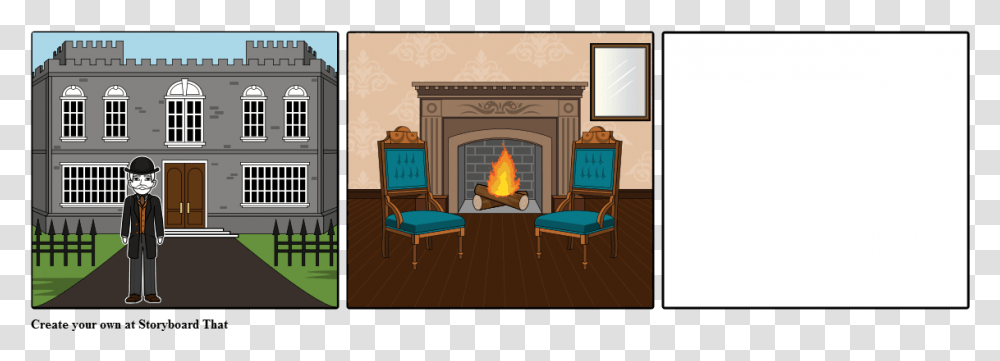 Hercule, Fireplace, Indoors, Hearth, Chair Transparent Png