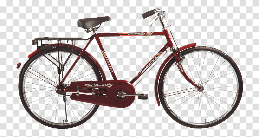Hercules Captain Cycle, Wheel, Machine, Bicycle, Vehicle Transparent Png