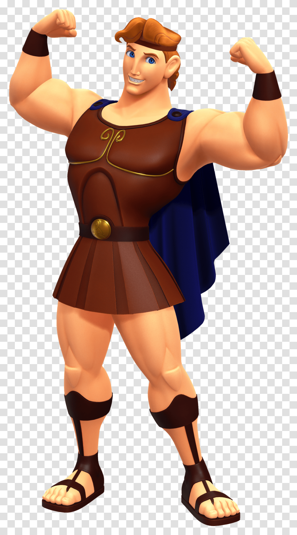 Hercules Kingdom Hearts, Person, Human, Figurine, Toy Transparent Png