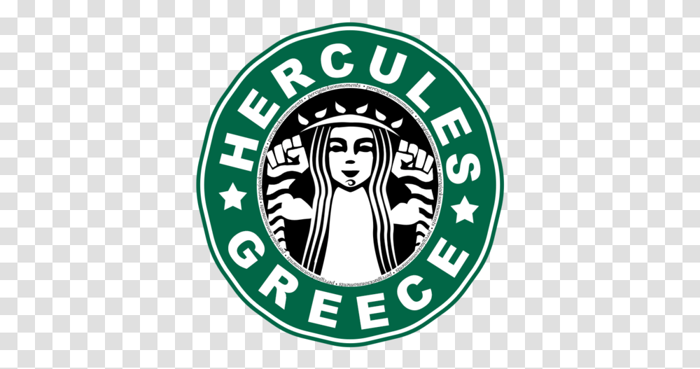 Hercules Starbucks Logo Starbucks, Symbol, Trademark, Badge, Emblem Transparent Png