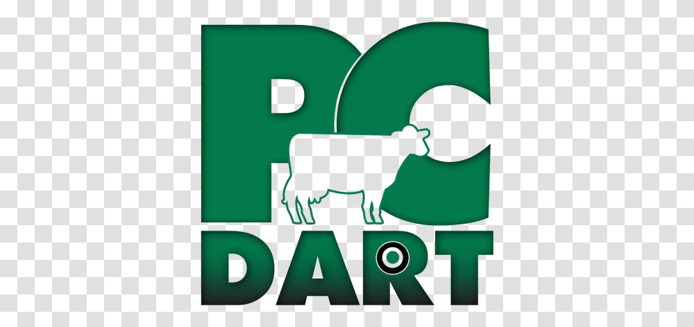 Herd Management Software Pcdart Lancaster Dhia Pcdart Logo, Green, Cow, Animal, Text Transparent Png