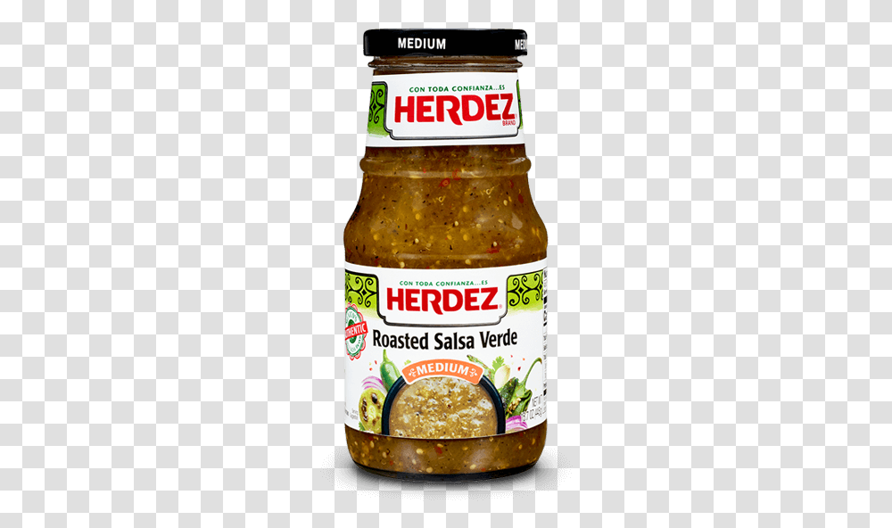 Herdez Roasted Salsa Verde, Food, Relish, Ketchup, Pickle Transparent Png