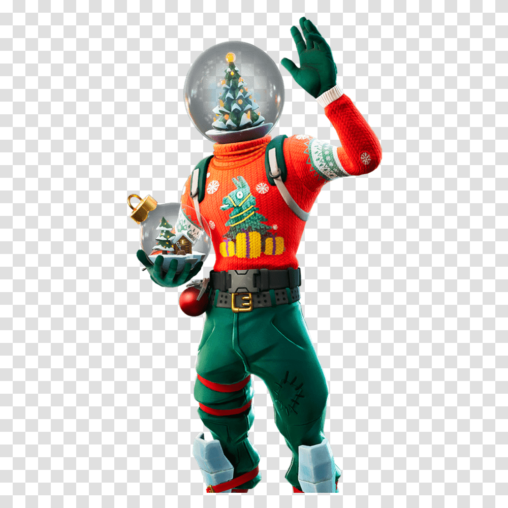 Here Are The First Leaked 'fortnite' Christmas Skins For Fortnite Character, Person, Human, Astronaut, Figurine Transparent Png