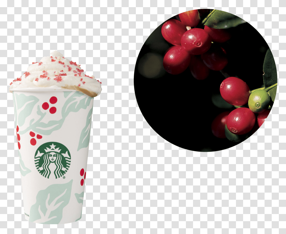 Here Are The Stories Behind Starbucks' New Holiday Cups Starbucks New Logo 2011, Food, Plant, Dessert, Cream Transparent Png
