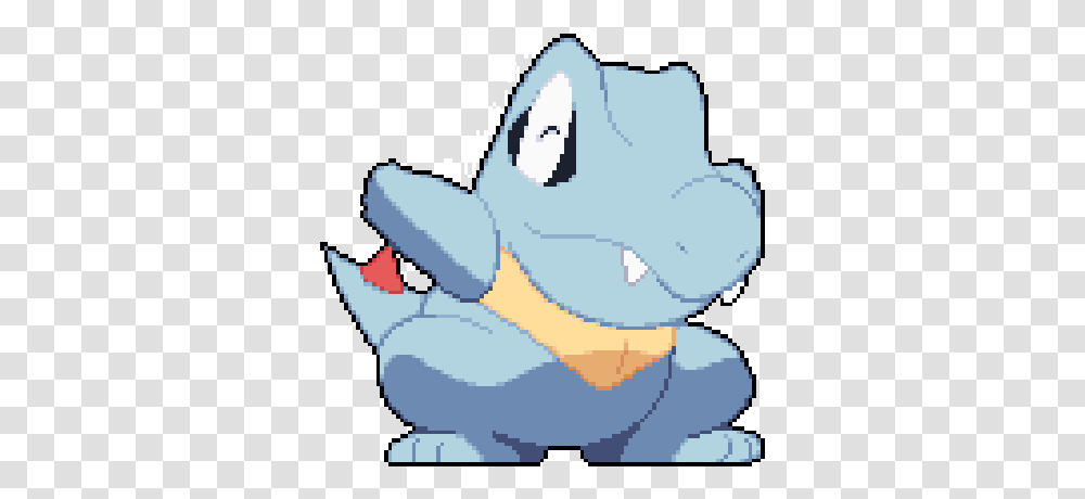 Here Is A Cute Happy Totodile To Cheer You Up Totodile Gif, Art, Drawing, Graphics, Doodle Transparent Png