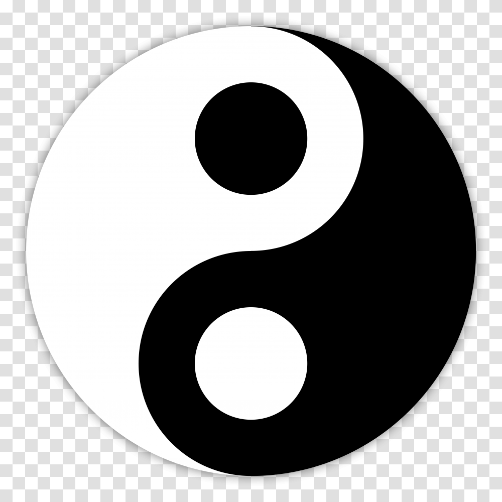 Here Is The Most Hd Version Of The Yin Yang Symbol Taoism Symbol, Number, Alphabet, Ampersand Transparent Png