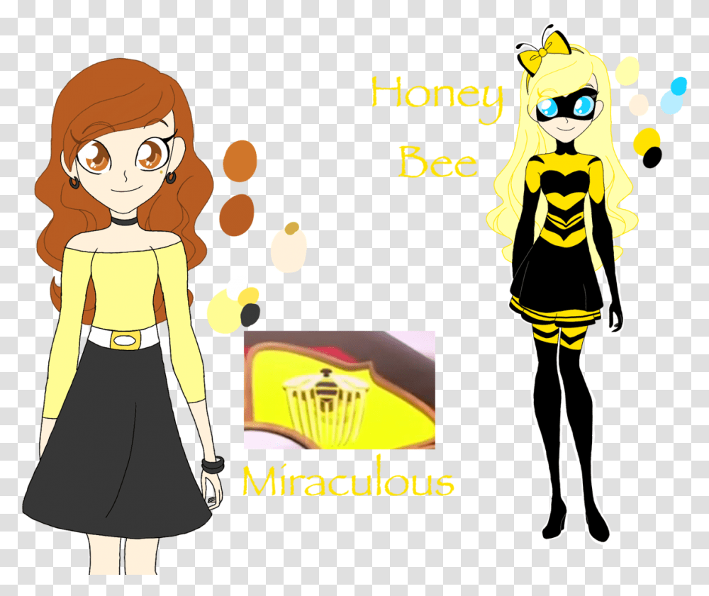 Here Is The New Queen Bee Named Honey Bee I Read Miraculous Honey Bee, Person, Human, Poster, Advertisement Transparent Png