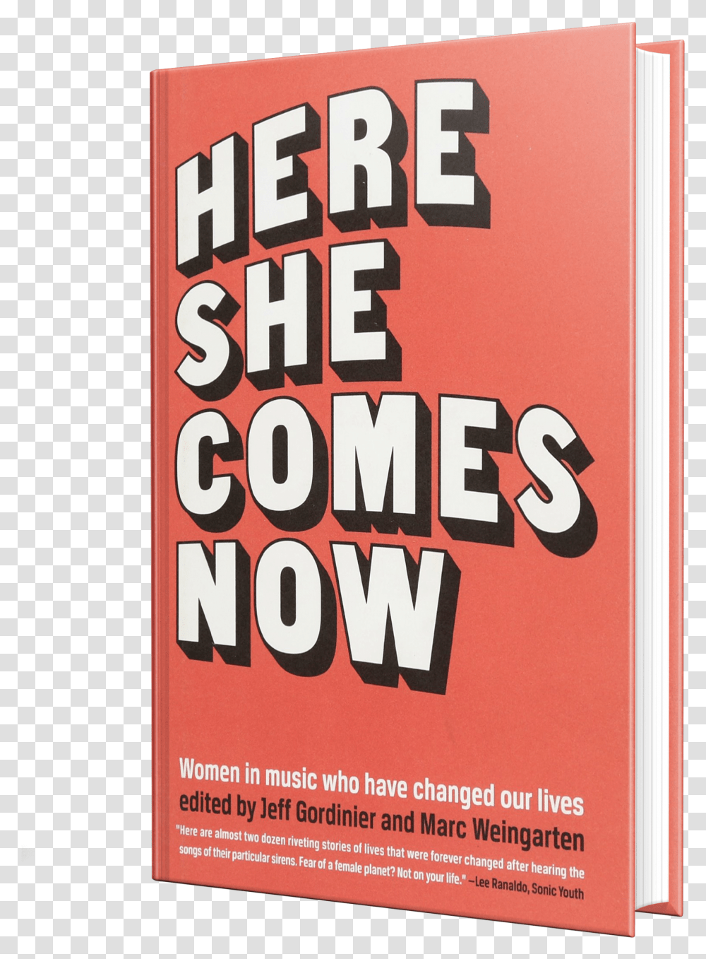 Here She Comes Now Book Cover Transparent Png
