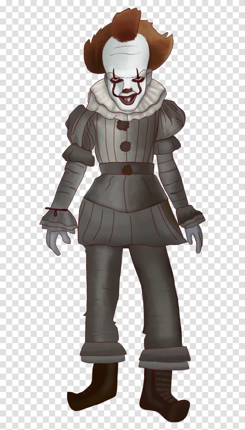 Here We Have Pennywise From The October 2017 Movie Halloween Costume, Apparel, Robot, Person Transparent Png