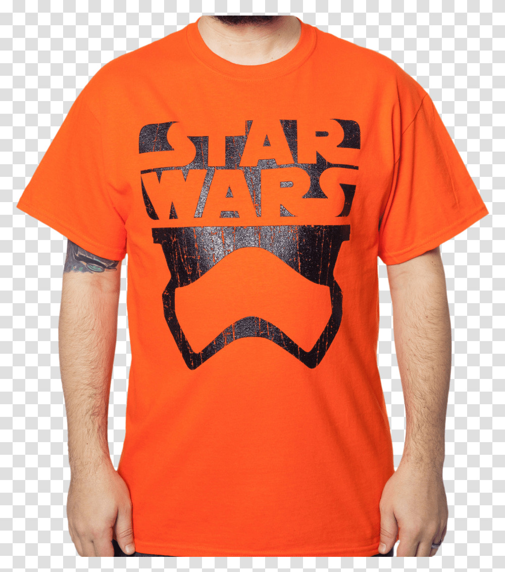 Heren Kleding Star Wars Logo Outline Mens Tshirt Active Shirt, Clothing, Apparel, T-Shirt, Sleeve Transparent Png