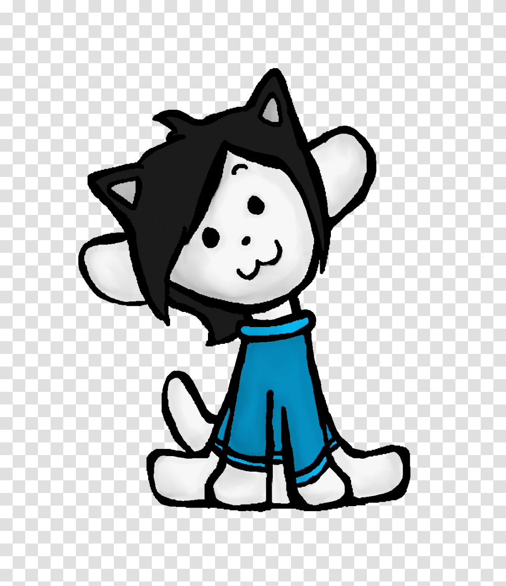 Heres A Temmie, Snowman, Outdoors, Nature Transparent Png