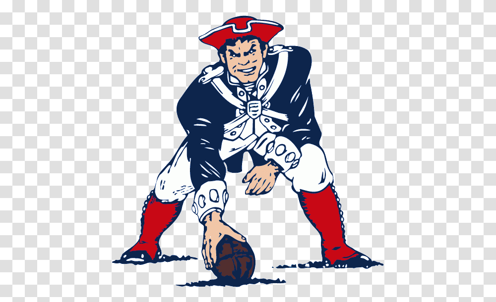 Heres How The Old Pat Patriot Logo New England Patriots Altes Logo, Person, Human, People, Pirate Transparent Png