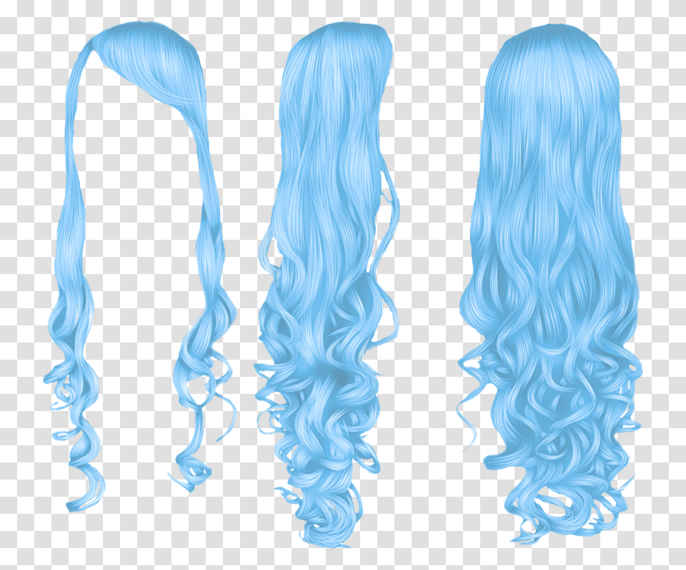 Heres Some Background Blue Hair, Person, Dye, Wig, Flame Transparent Png
