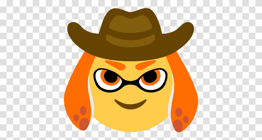 Heres Some Splatoon Emoji For Discord Splatoon Emoji Discord, Clothing, Apparel, Cowboy Hat, Sunglasses Transparent Png