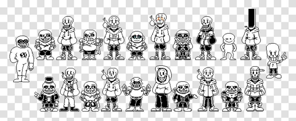 Heres Some Underswap Takes Spritesfirst One My Take Ts Underswap Papyrus Sprite, Stencil, Person, Human, Chess Transparent Png