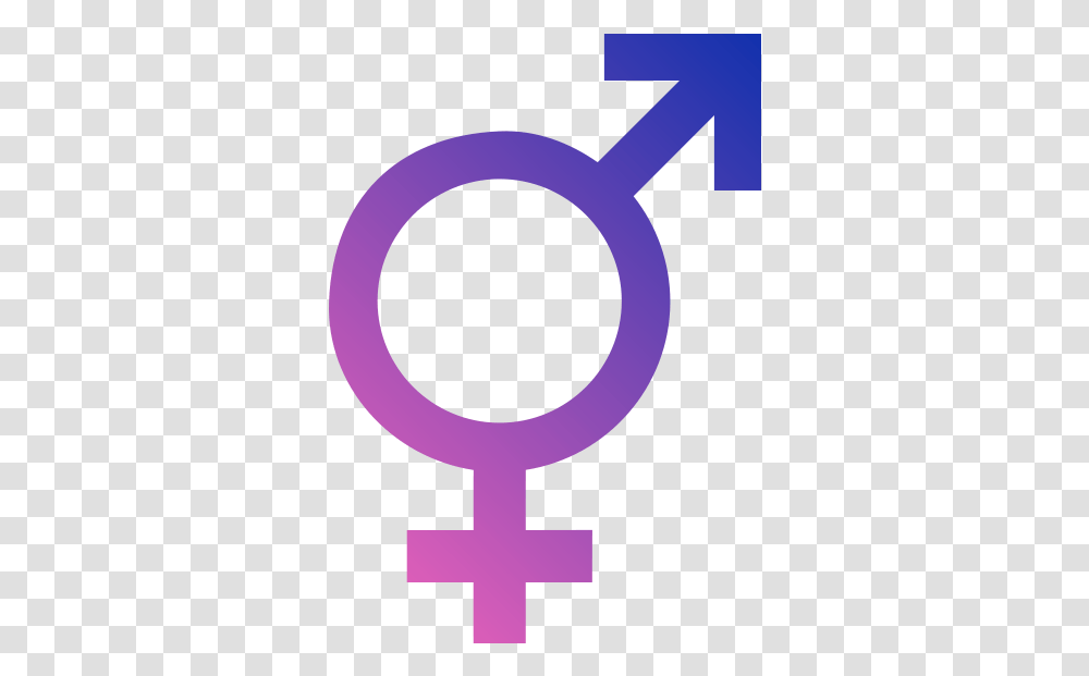 Hermaphrodite Symbol Lgbt Symbol, Cross, Security, Logo, Trademark Transparent Png