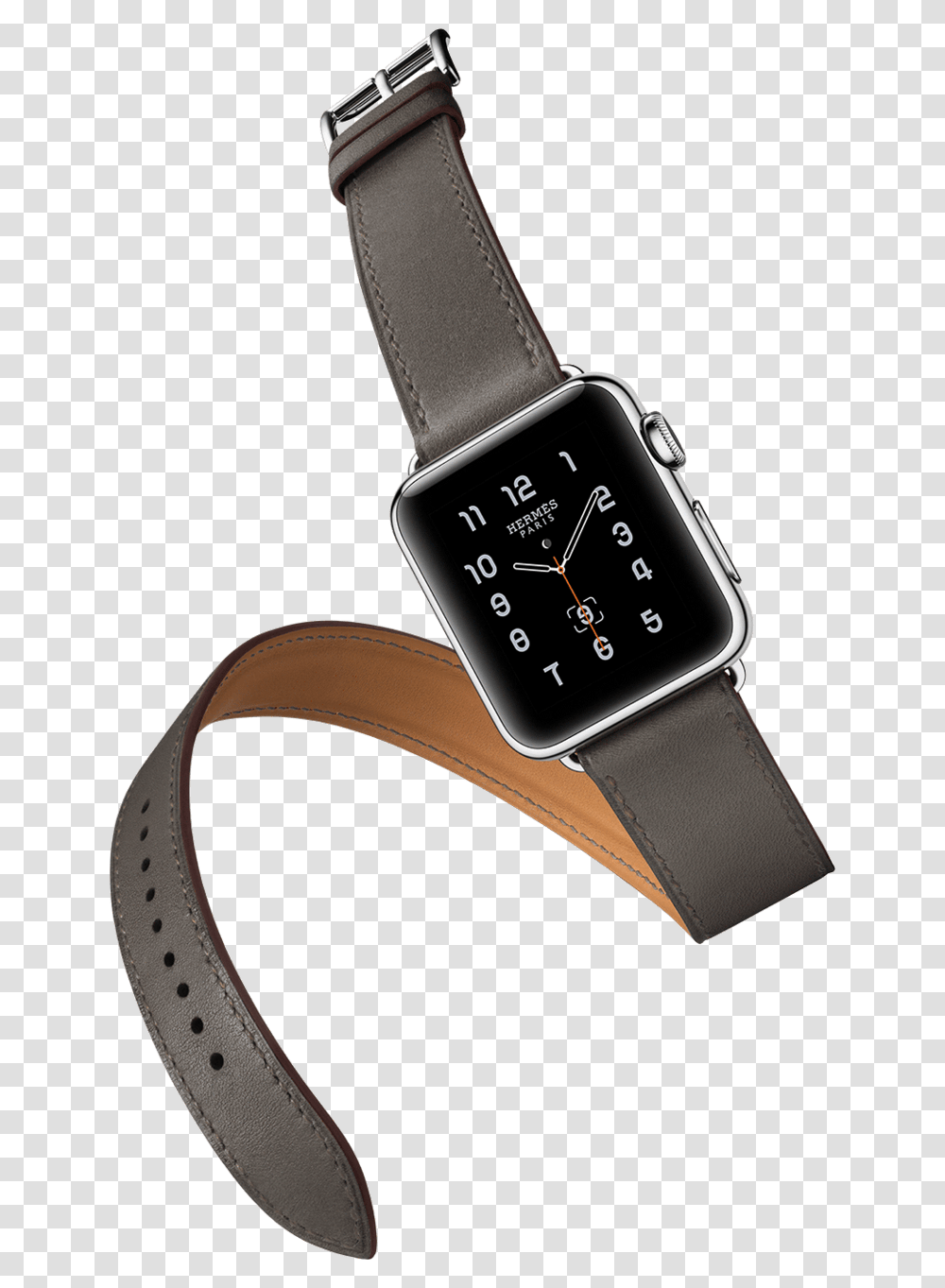Hermes Apple Watch Hermes Apple Watch Grey, Wristwatch Transparent Png