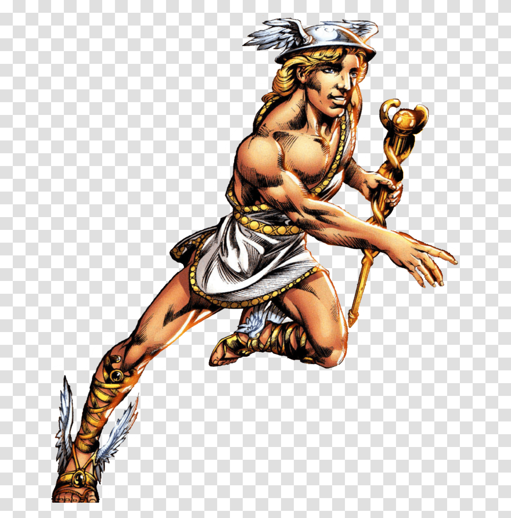 Hermes Diaktoros Greek God Hermes, Person, Hand, Sport Transparent Png