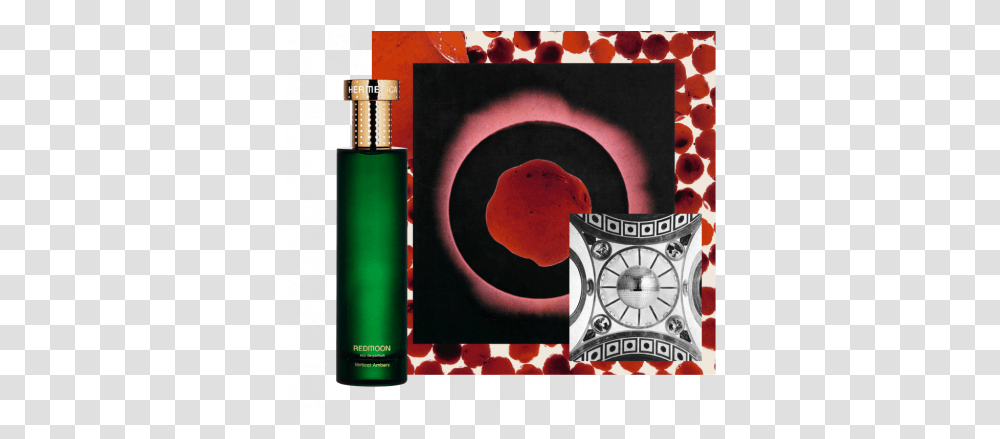 Hermetica Redmoon 50ml 100ml Edp Circle, Bottle, Cosmetics, Perfume, Aftershave Transparent Png