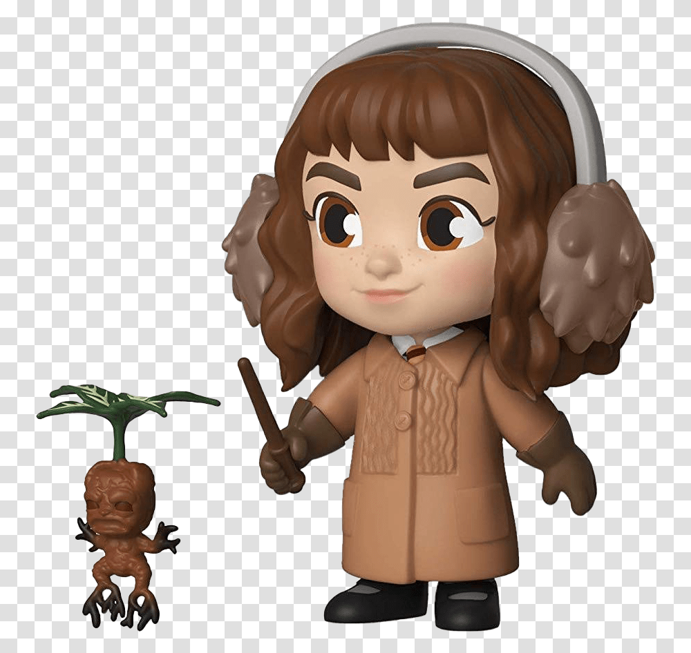 Hermione Granger Herbology Funko 5 Star Vinyl Figure Hermione Pop Funko Herbology, Doll, Toy, Person, Human Transparent Png
