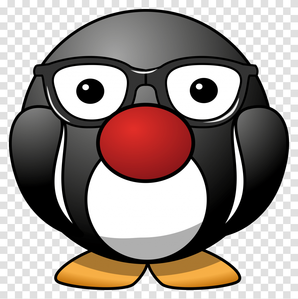 Hero Clipart Animal Cartoon Penguin No Background, Performer, Clown Transparent Png