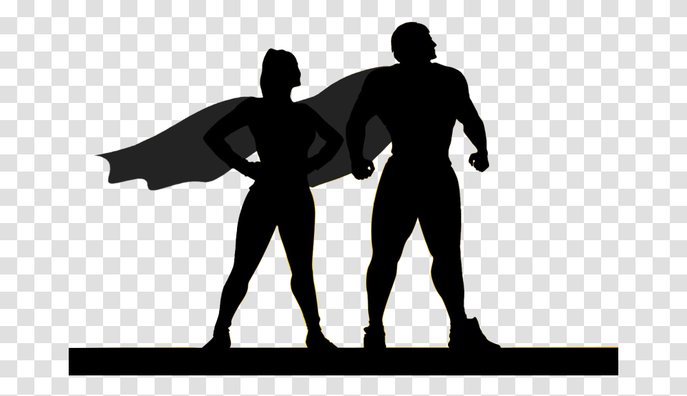 Hero Download Superhero Silhouette Clipart, Person, Leisure Activities, Dance Pose, People Transparent Png
