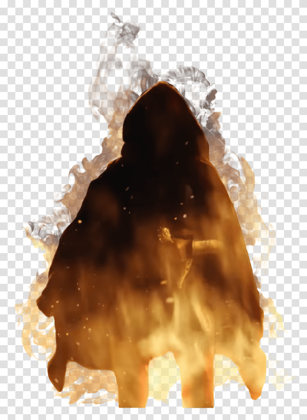 Hero In Flames Thelegend27, Bonfire, Outdoors, Nature, Water Transparent Png