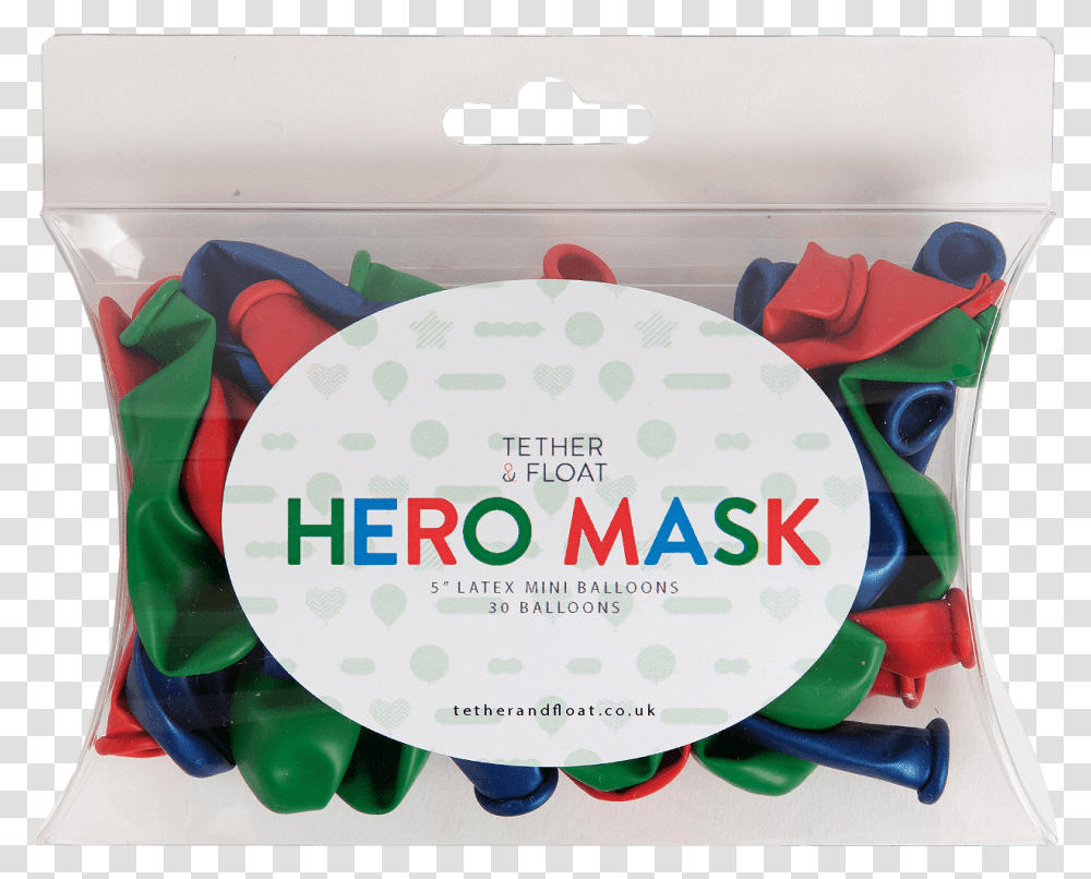 Hero Mask Mini Balloons Birthday Candle, Toy, Sphere, Inflatable, Paper Transparent Png