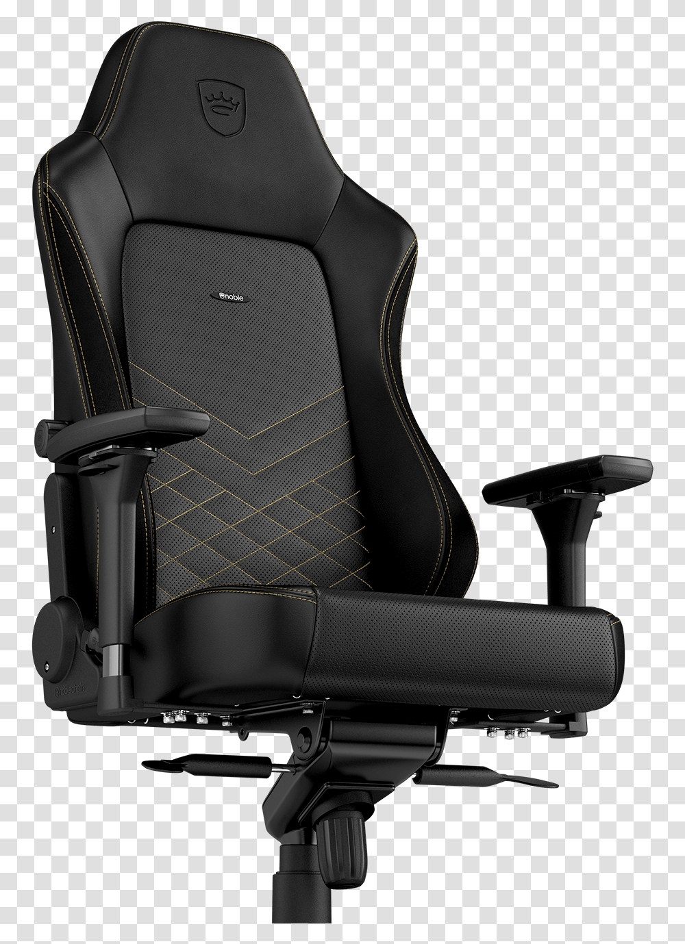 Hero Series Noblechairs Hero Real Leather, Furniture, Cushion, Armchair, Headrest Transparent Png