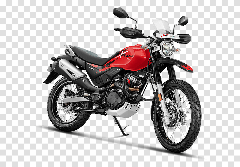 Hero Xpulse, Motorcycle, Vehicle, Transportation, Wheel Transparent Png