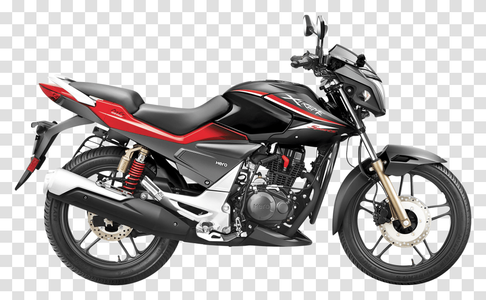 Hero Xtreme Sports Motorcycle Bike Hero Honda Cbz Xtreme New, Vehicle, Transportation, Machine, Wheel Transparent Png